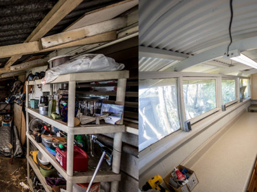 Recycling/Storage room make-over